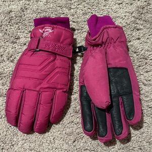 Gordini Junior X-Large Fuchsia Snow Gloves with AquaBloc